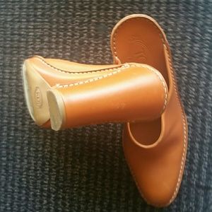 Tod's Shoes - Orange Mules Tod's Shoes - Orange Mules